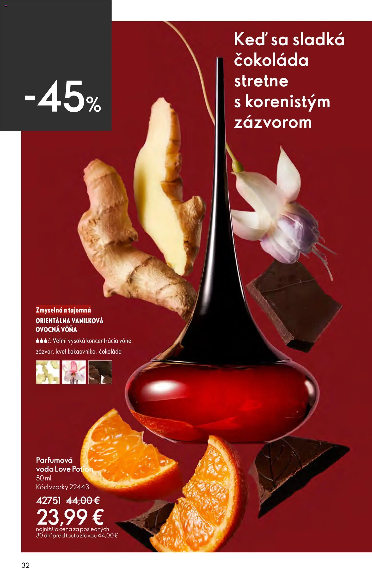 Nové Oriflame akcie – leták je platný od 27.05.2026 | Strana: 32 | Produkty: Čokoláda, Voda