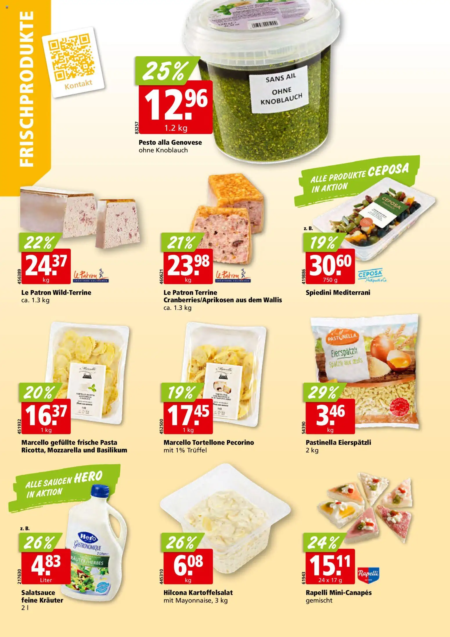 Aligro aktionen Schlieren, Gossau SG, Frauenfeld, Rapperswil-Jona, Sargans, Bern – gültig ab 14.09.2026 | Seite: 12 | Produkte: Pasta, Knoblauch