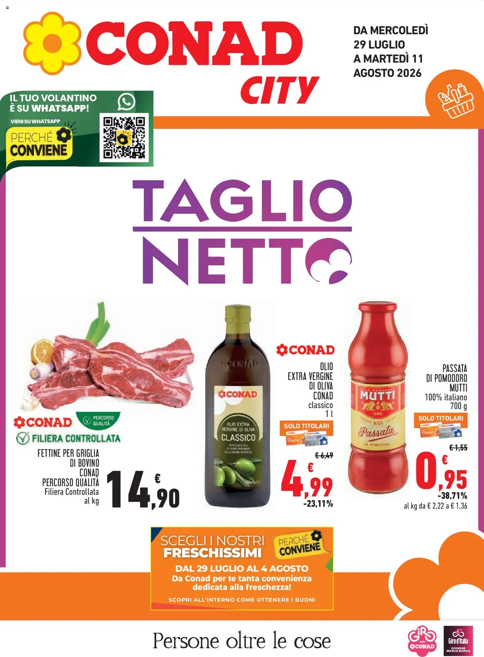 Volantino Conad dal 29/07/2026 ⏳ catalogue cover