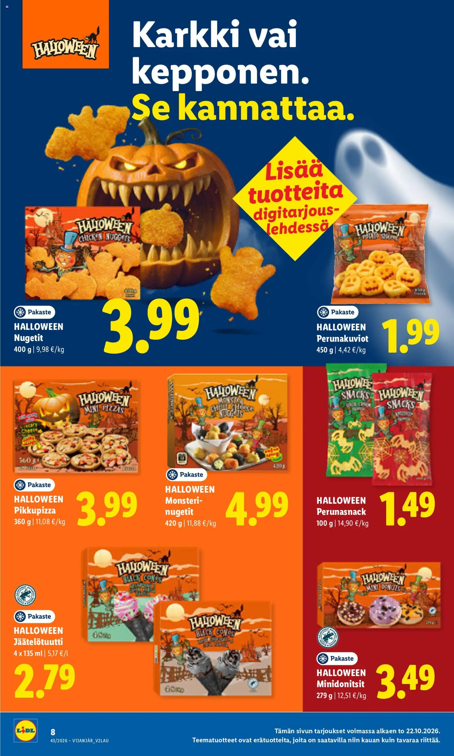 Lidl tarjoukset Helsinki – voimassa 22/10/2026 alkaen | Sivu: 8