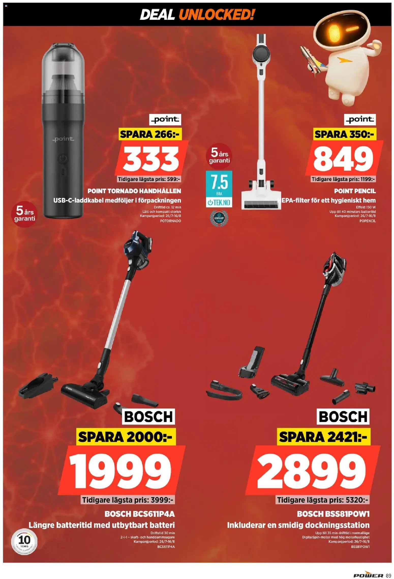 Power reklamblad aktuell från 03/08/2026 | Sida: 89