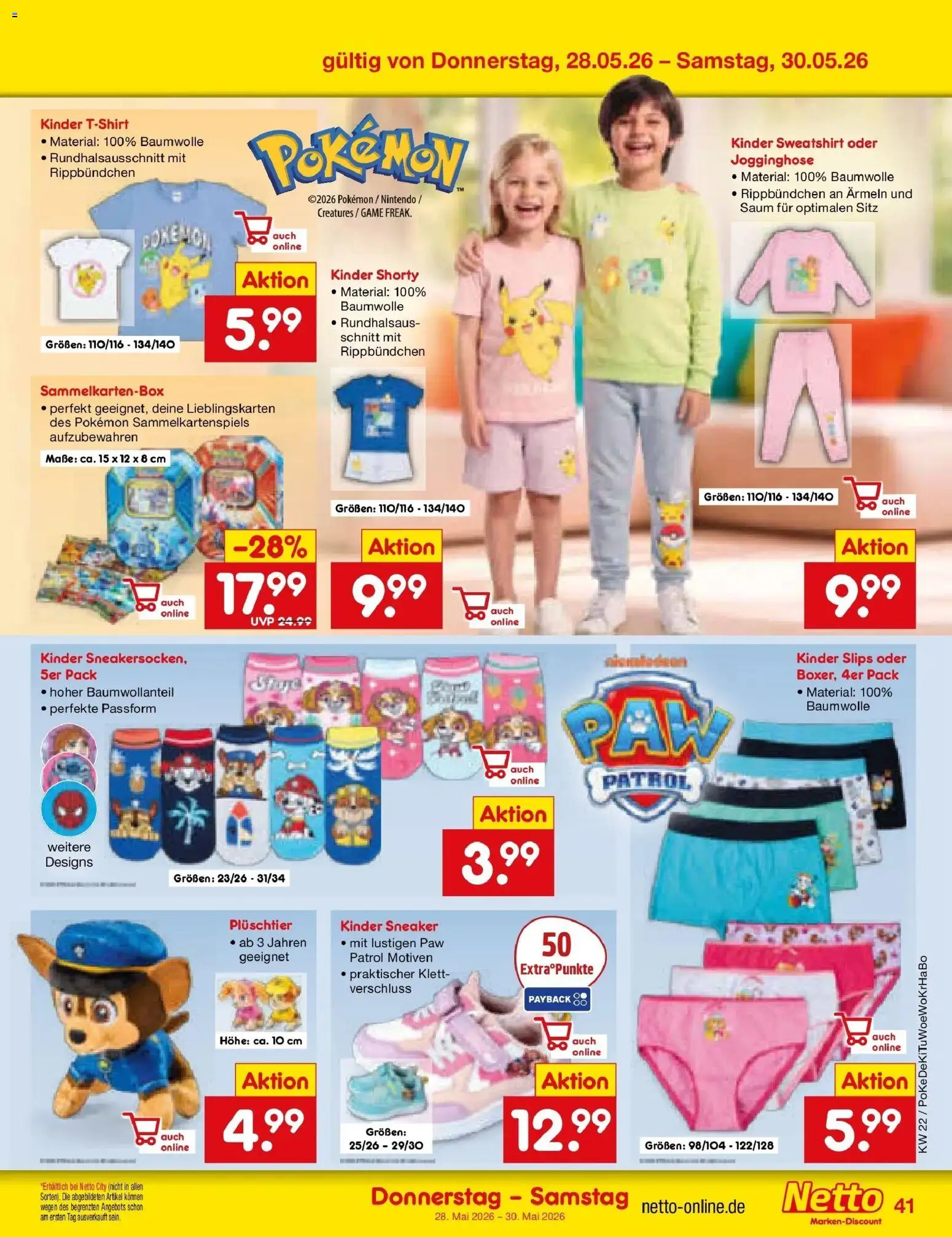 Netto Marken-Discount Prospekt Bonn – gültig ab 26.05.2026 | Seite: 49 | Produkte: Jogginghose, Sweatshirt