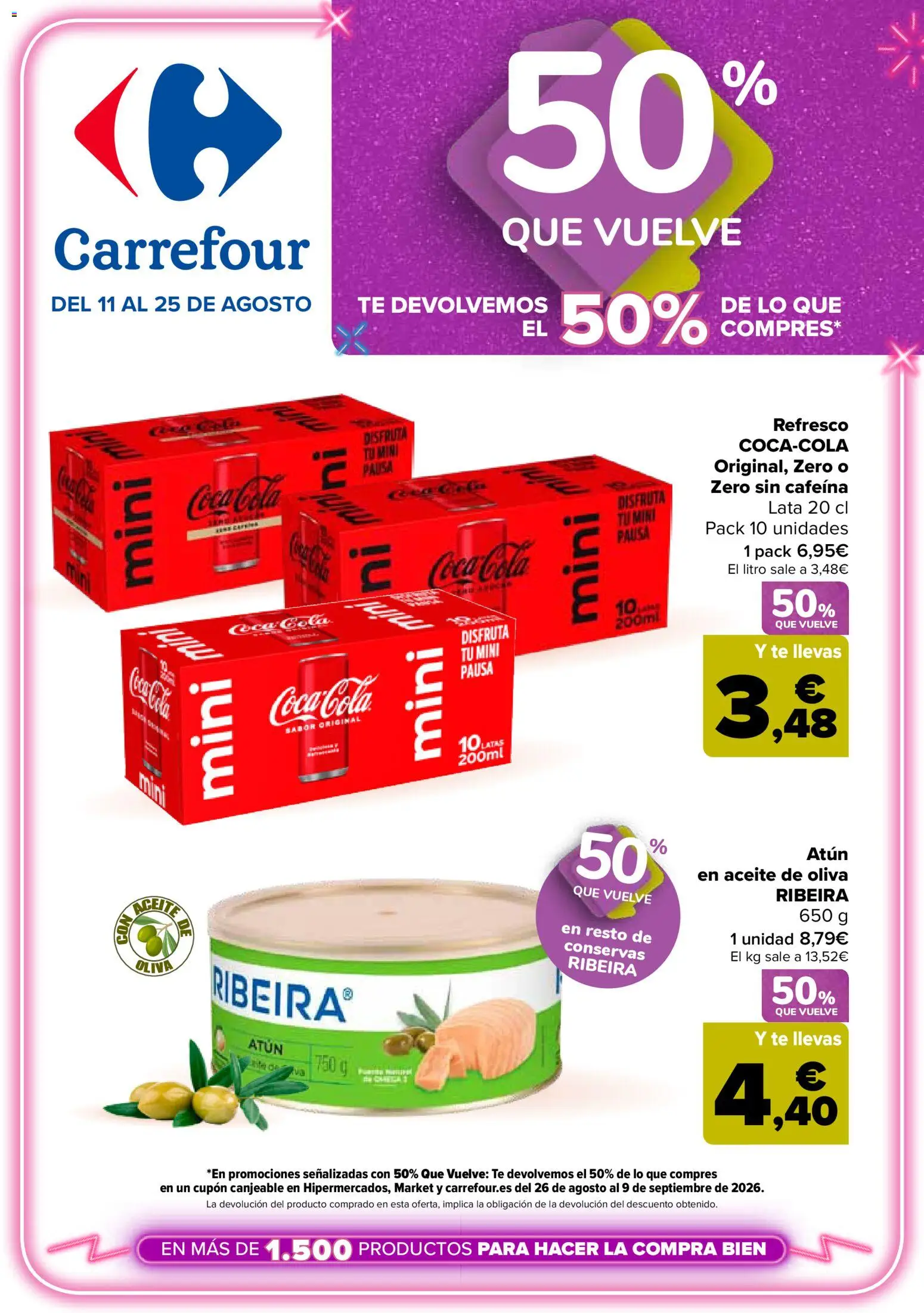 Carrefour folleto │ válido desde el 11/08/2026 | Página: 1