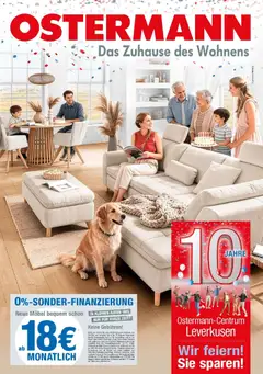 Ostermann - Möbel Ostermann: Neue Möbel wirken Wunder. ab 18.07.2026 gültig