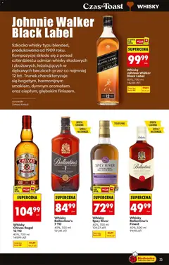 Náhled letáku Biedronka Polsko leták - Czas na toast od 15.06.2026 | Strana: 27 | Produkty: Bourbon, Ballantine's, Regál, Karty