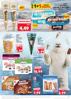 Pogląd oferty "WSZYSTKIE LODY MAREK BIG MILK i BIG MILK INTENSE, 1000-900 ml" - ważna od 30.07.2026 | Strona: 27