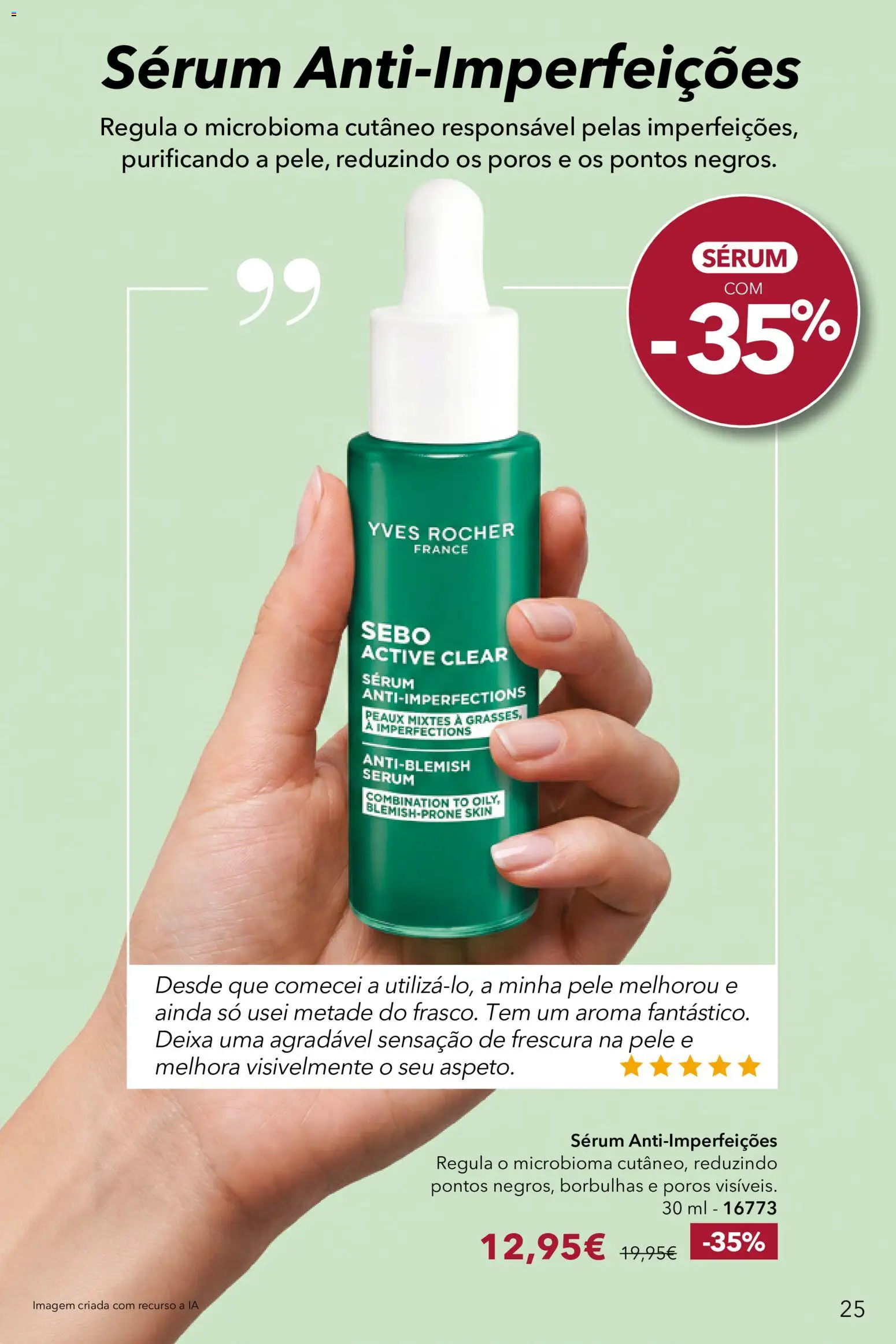 Yves Rocher Catálogo 12 │ válido de 24/09/2026 | Página: 25 | Produtos: Sérum