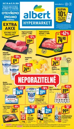 Náhled letáku Albert leták - Hypermarket - Znojmo od 07.10.2026