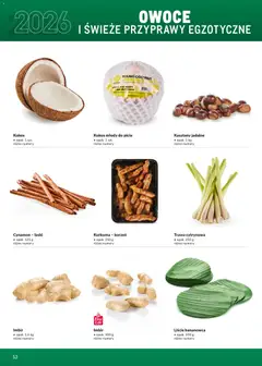 Pogląd oferty "Makro Gazetka - Ultra fresh" - ważna od 01.03.2026 | Strona: 52 | Produkty: Cynamon, Kasztany jadalne, Przyprawy, Owoce