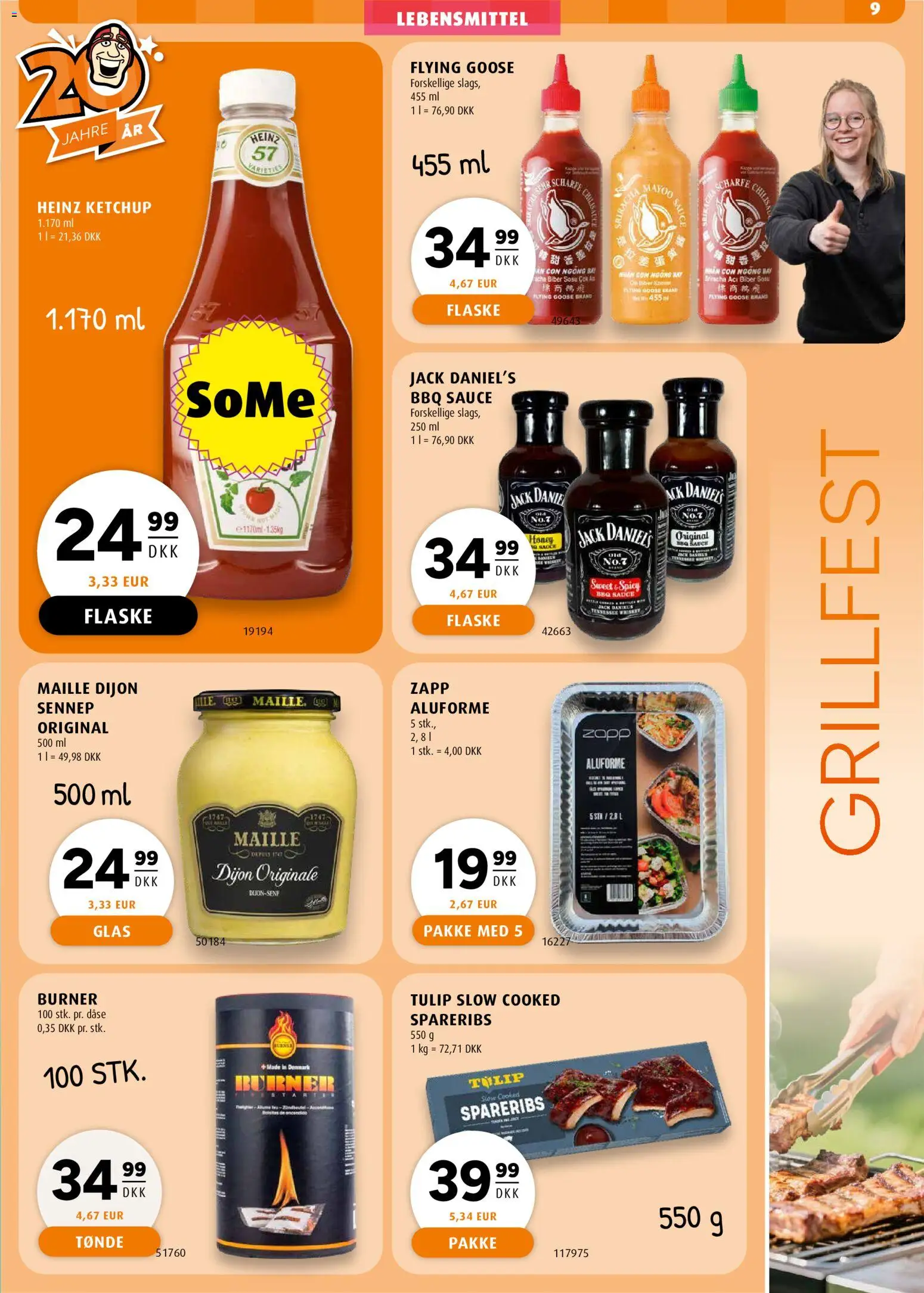 Scandinavian Park tilbudsavis – gyldig fra 25/06/2026 | Side: 9 | Produkter: Ketchup, Spareribs, Sennep