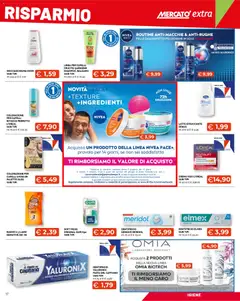 Anteprima del volantino Mercatò volantino Extra valido a partire dal 22/10/2026 | Pagina: 17 | Prodotti: Dentifricio, Crema viso, Latte, Ingredienti