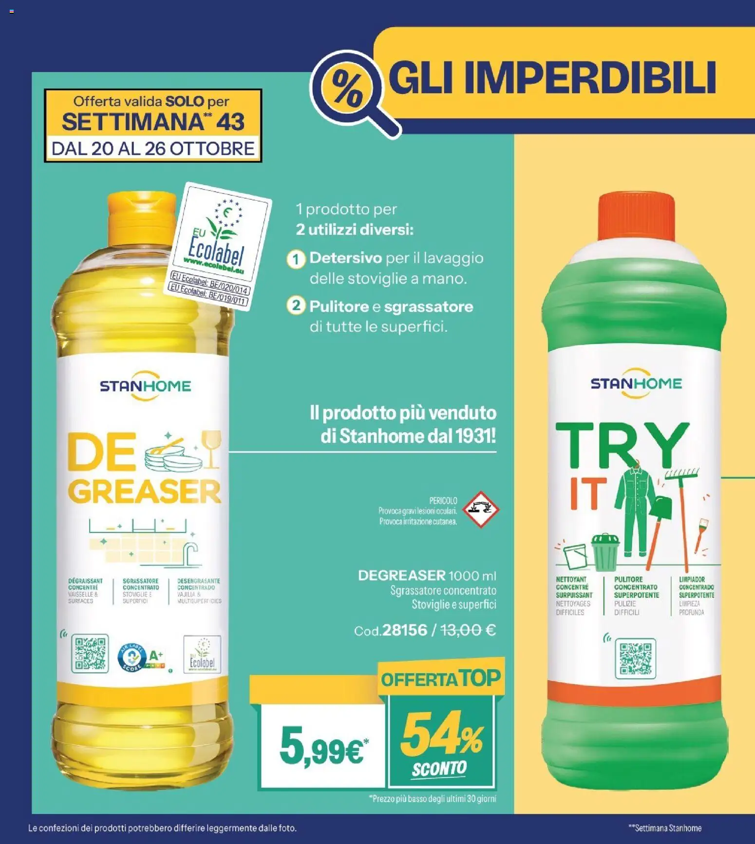 Volantino Stanhome del 20/10/2026 | Pagina: 2 | Prodotti: Padella