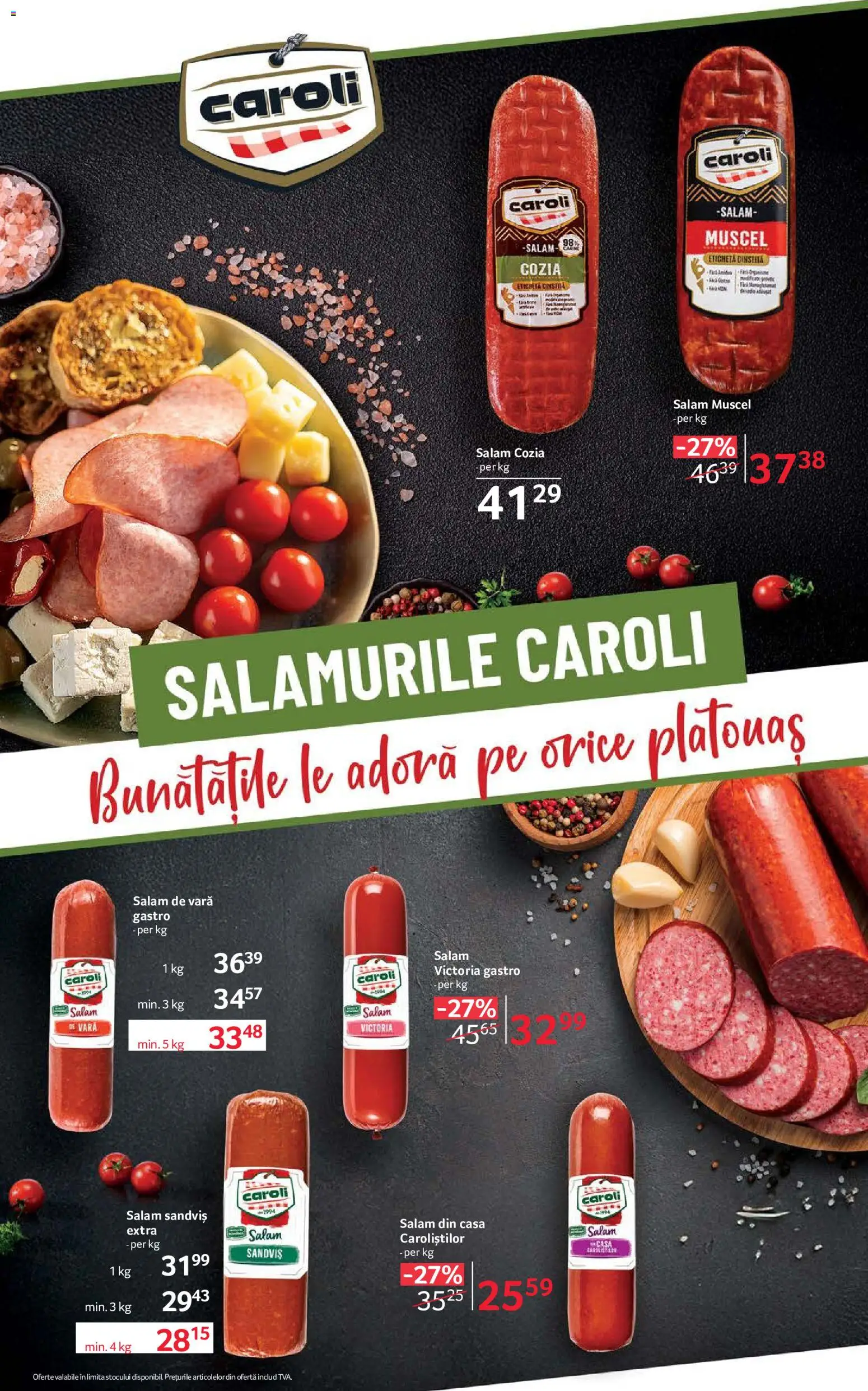 Noul catalog Selgros – valabil de la 24.07.2026 | Pagină: 5 | Produse: Sandviș, Gastro, Salam