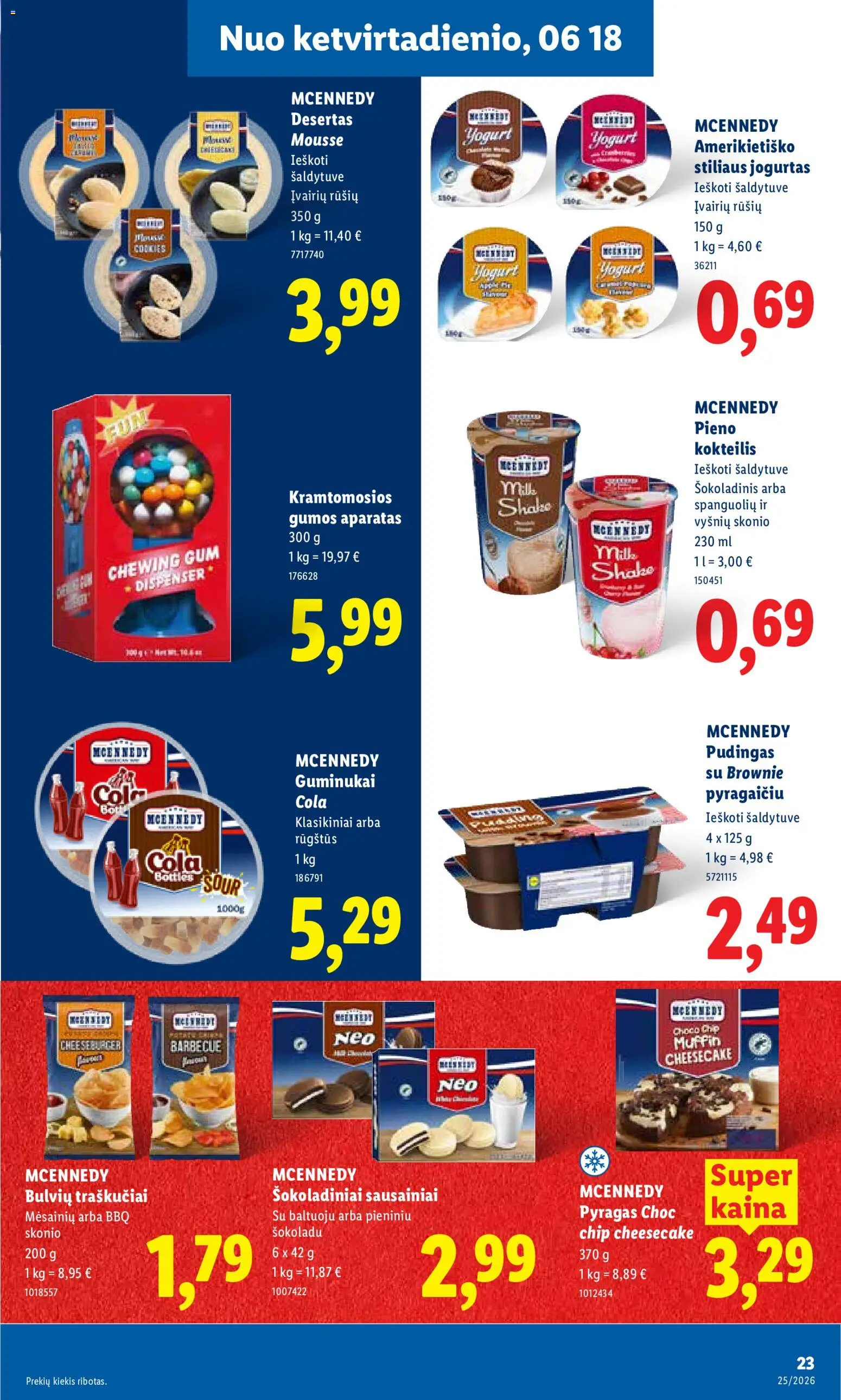 LIDL akcijos nuo 15.06.2026 | Puslapis: 25