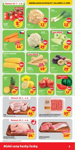 Náhled letáku SMĚS ROZMĚLNĚNÝCH MAS DOBRÉ MASO vepřové, hovězí, 500 g od 29.07.2026 | Strana: 2