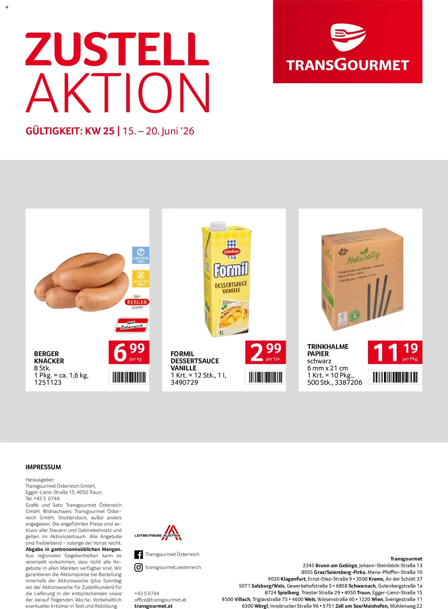 Transgourmet Zustellaktion gültig ab 15.06.2026 | Seite: 32