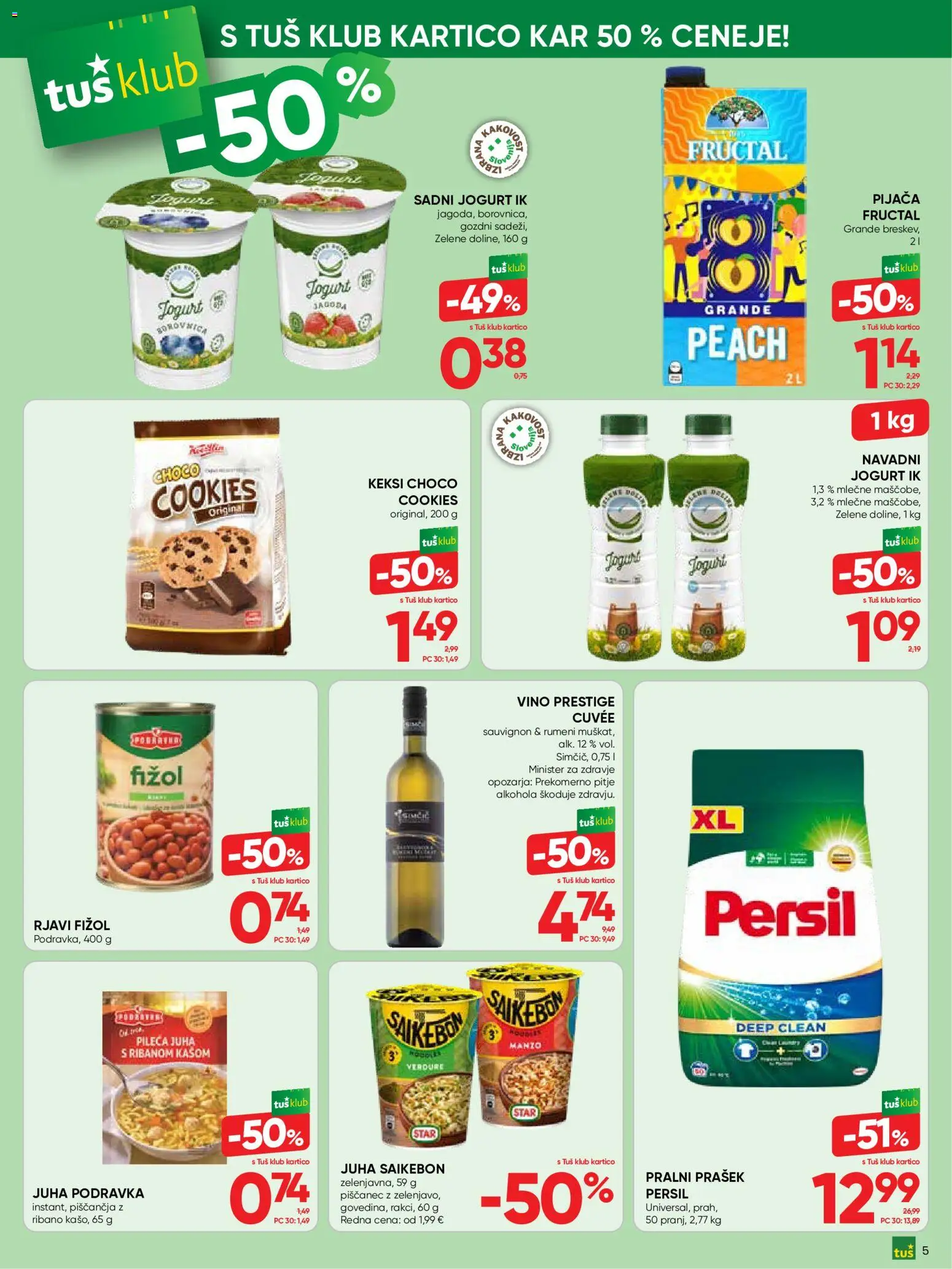 Novi Tuš katalog ponudbe – veljaven od 07.10.2026 | Stran: 5