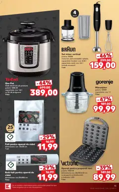 Kaufland RO București - amely érvényes a következő dátumtól: 2026.08.05. | Oldal: 15 | Termékek: Tefal
