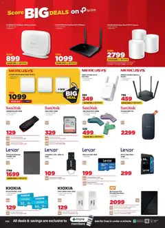 HiFi Corp specials catalogue – valid from 03.06.2026 | Page: 20 | Products: Router, USB, Hard drive