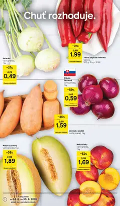 Tesco leták platný od 24.06.2026 | Strana: 2