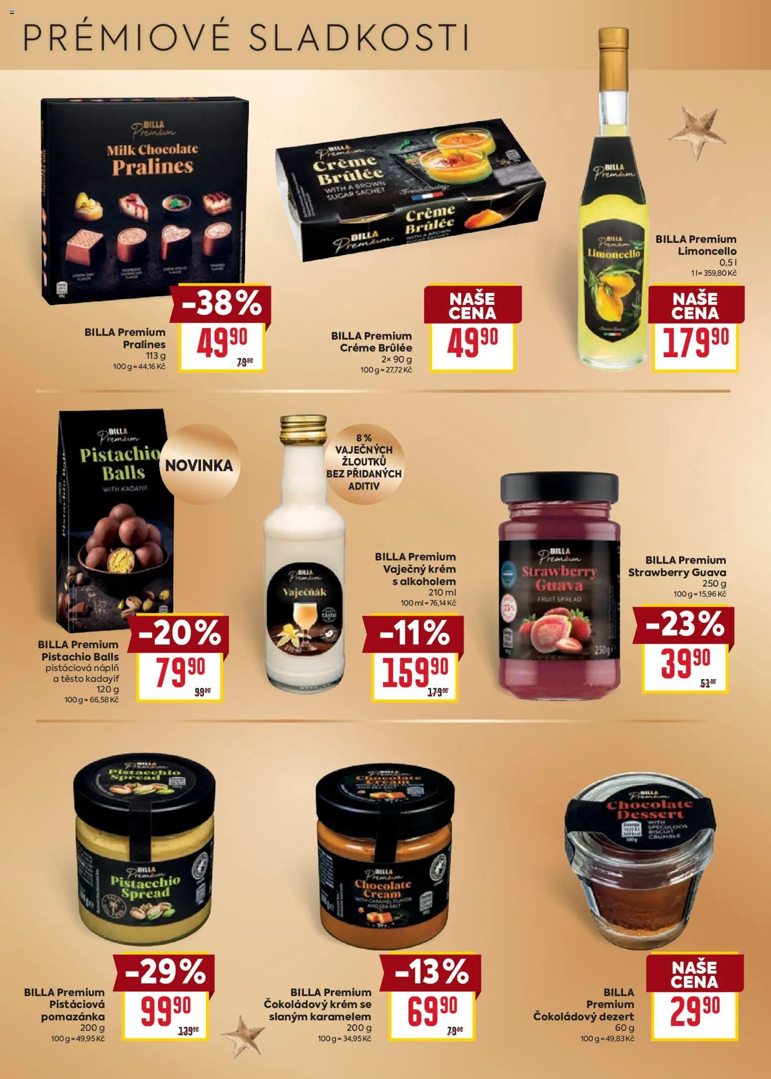 Billa leták - Billa Premium od 21.10.2026 | Strana: 11 | Produkty: Krém, Crème brûlée, Dezert, Těsto