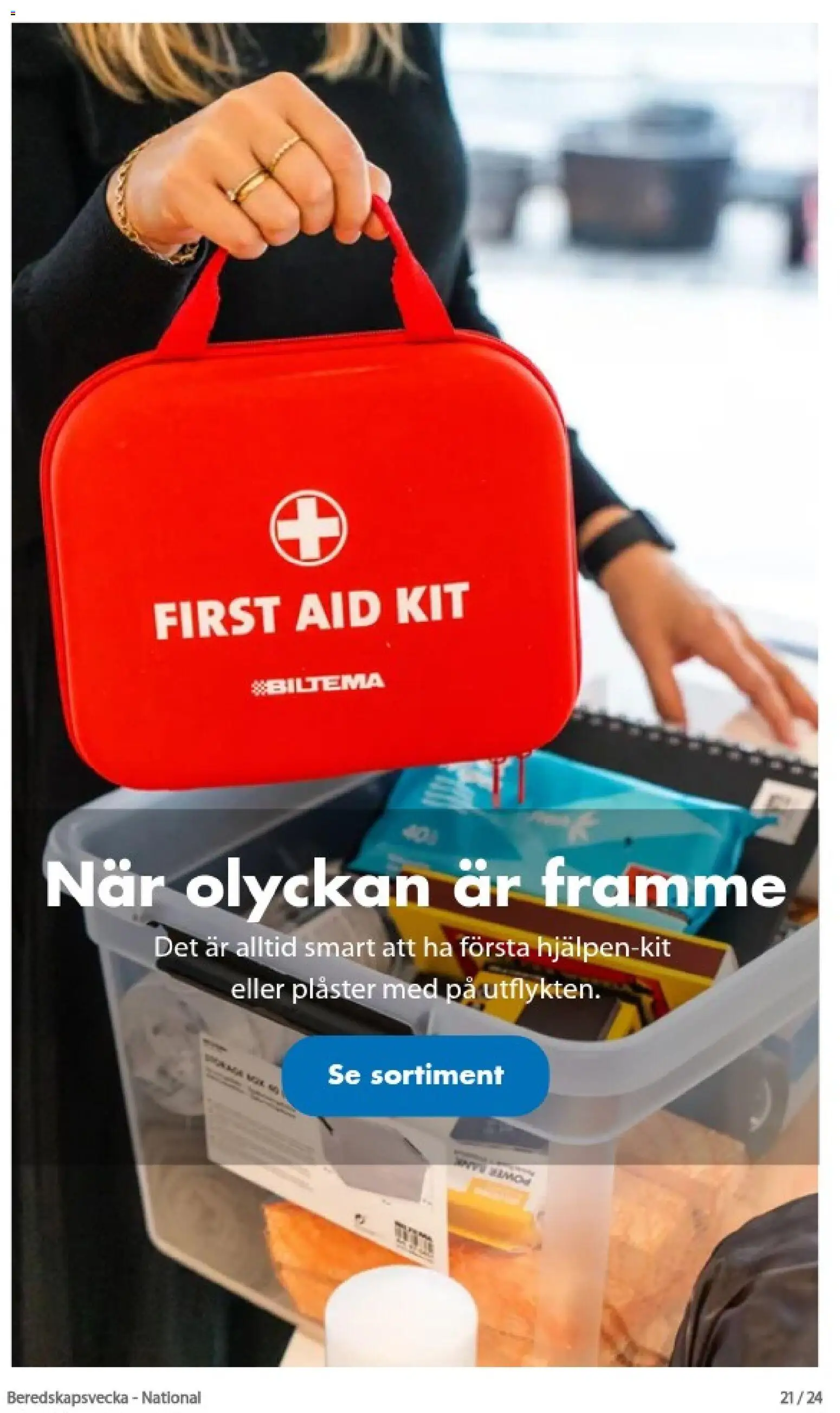 Biltema reklamblad aktuell från 20/09/2026 | Sida: 21 | Produkter: Plåster