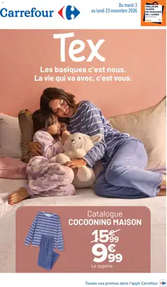Carrefour - Prévisualisation de Carrefour Textile cocooning maison valide à partir de 03/11/2026