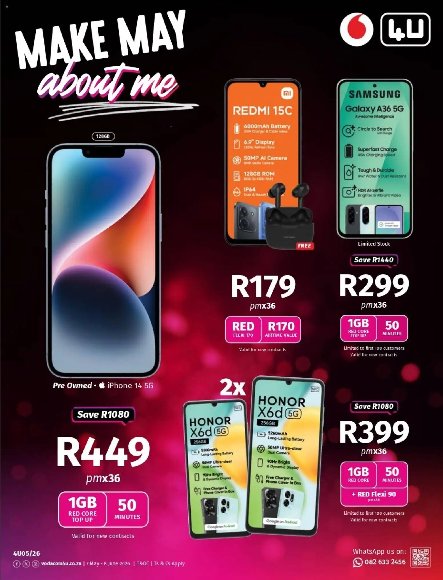 New Vodacom catalogue – valid from 07.05.2026 | Page: 1