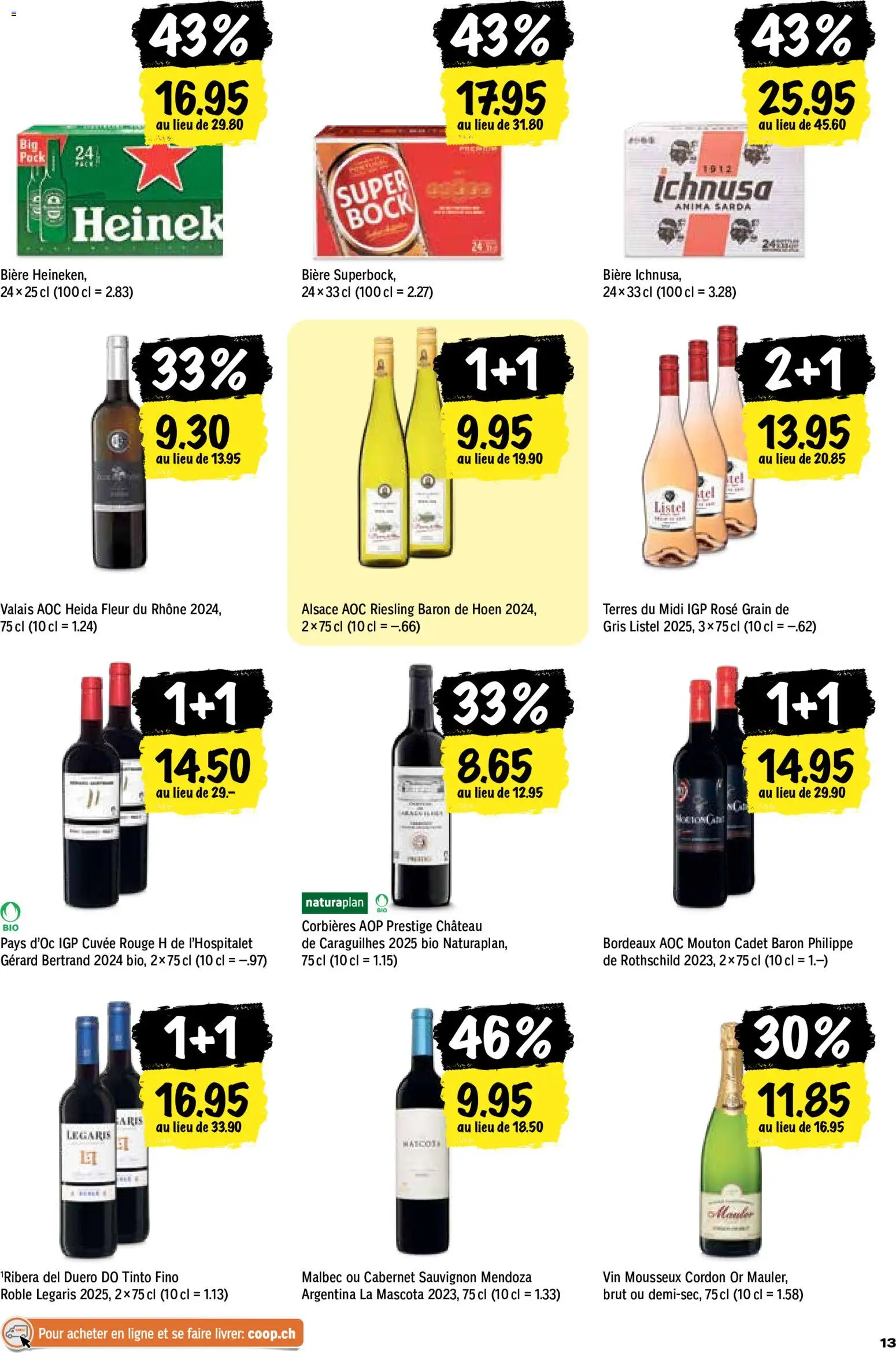 Coop aktionen FR – gültig ab 17.09.2026 | Seite: 13