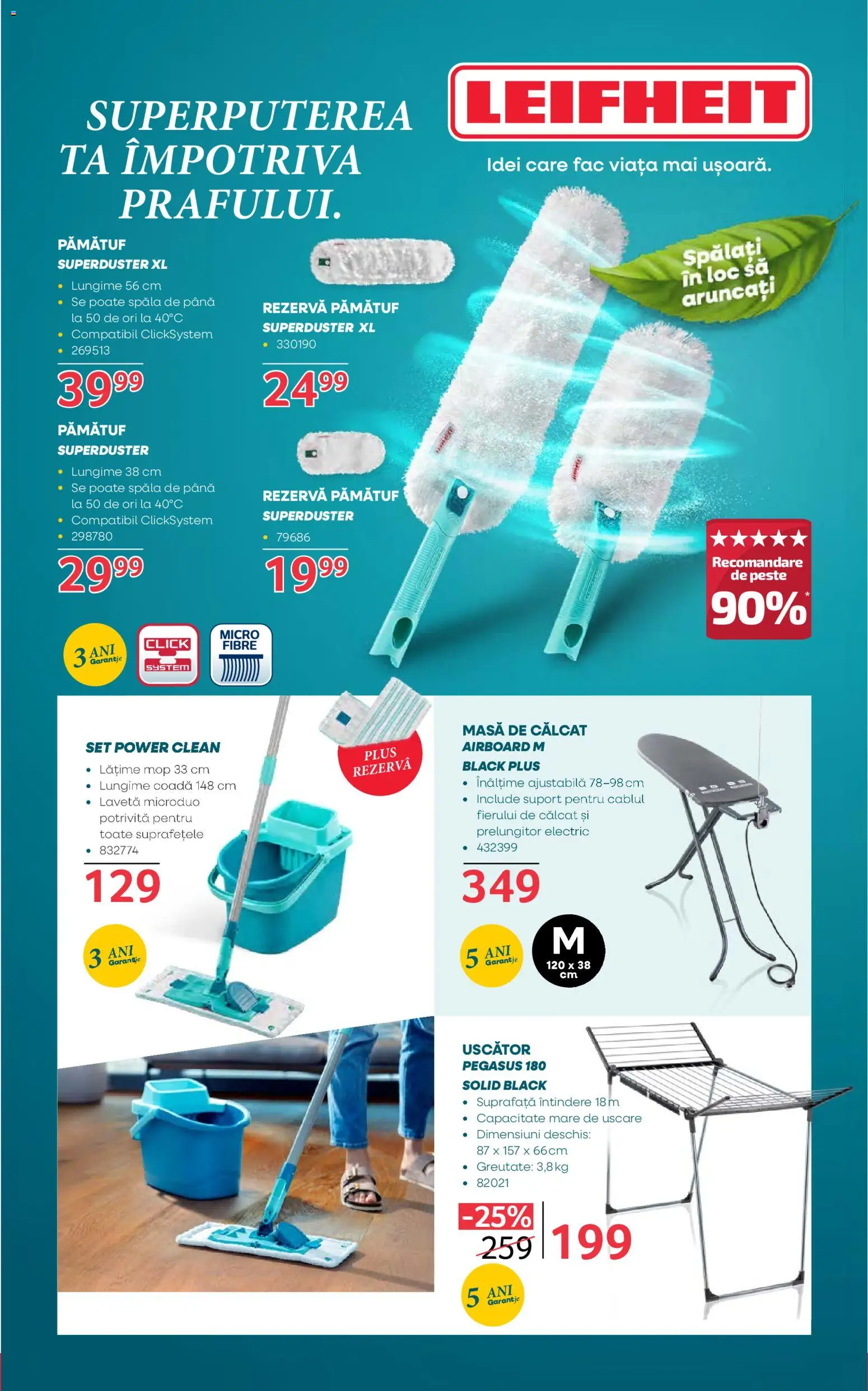 Noul catalog Selgros – valabil de la 04.09.2026 | Pagină: 10 | Produse: Prelungitor, Pește, Masă de călcat, Black