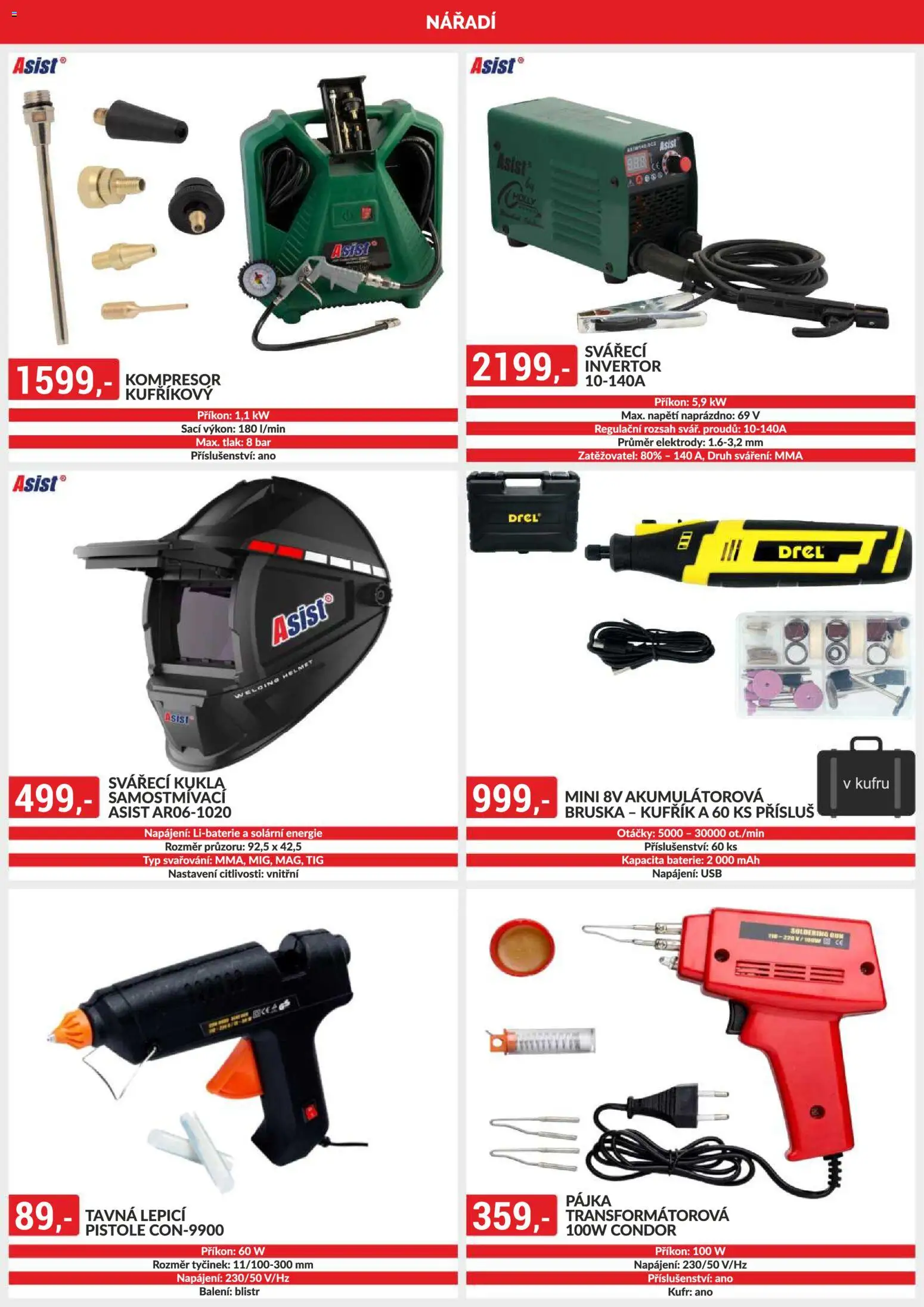 BAUMAX leták od 01.07.2026 | Strana: 36 | Produkty: Kufřík, Kompresor, Nářadí, Baterie