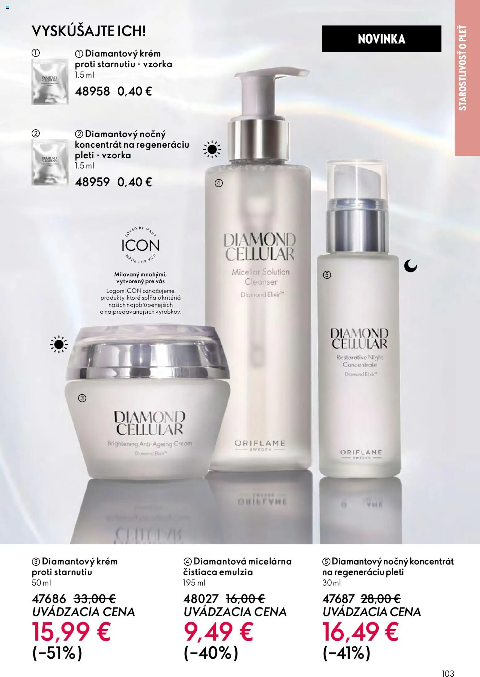 Nové Oriflame akcie – leták je platný od 27.05.2026 | Strana: 103 | Produkty: Krém