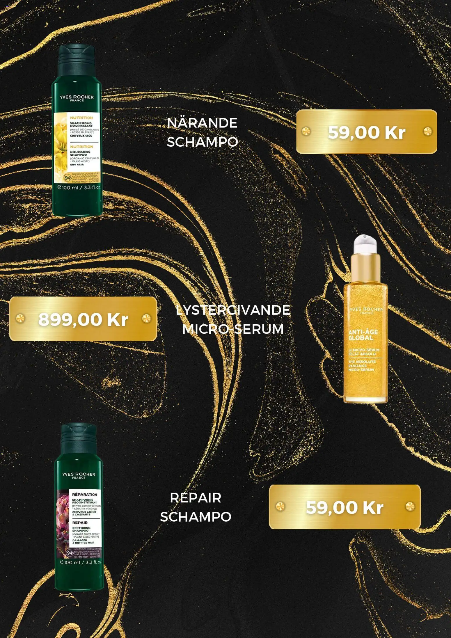 Yves Rocher reklamblad aktuell från 01.05.2026 | Sida: 2 | Produkter: Schampo, Serum