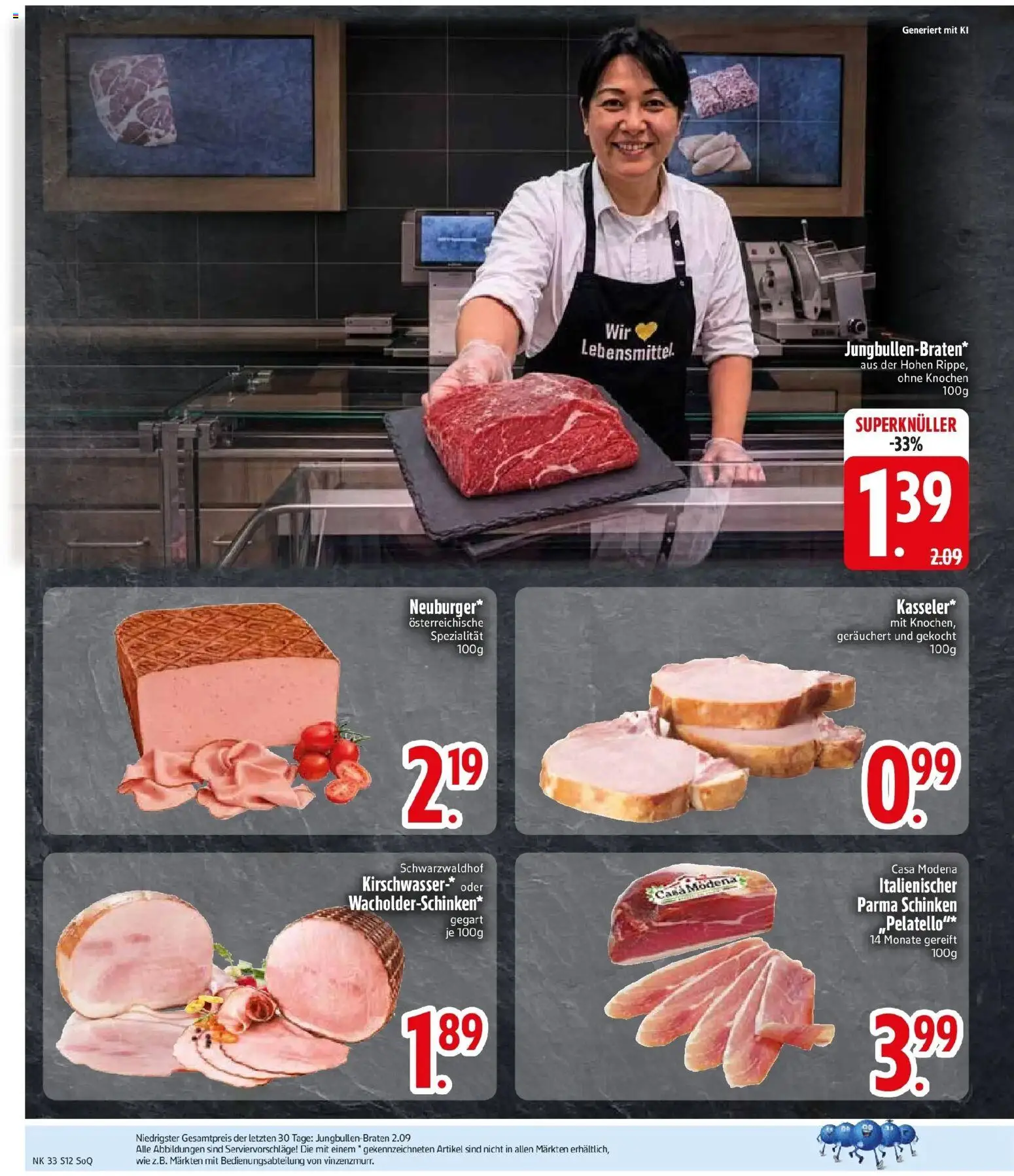Edeka Prospekt Rosenheim (ab 10.08.2026) » Angebote Online | Seite: 14 | Produkte: Schinken