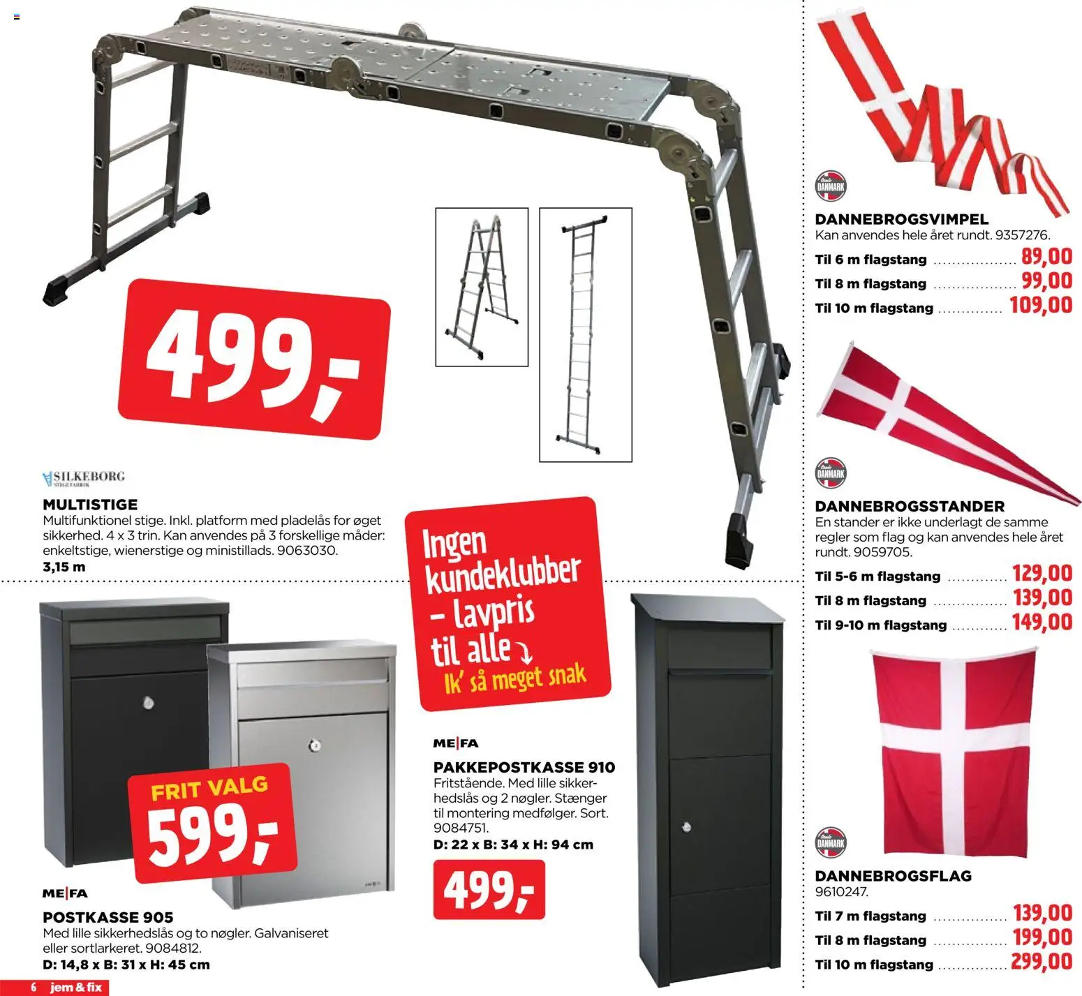 Jem & fix tilbudsavis – gyldig fra 24.05.2026 | Side: 6 | Produkter: Søm