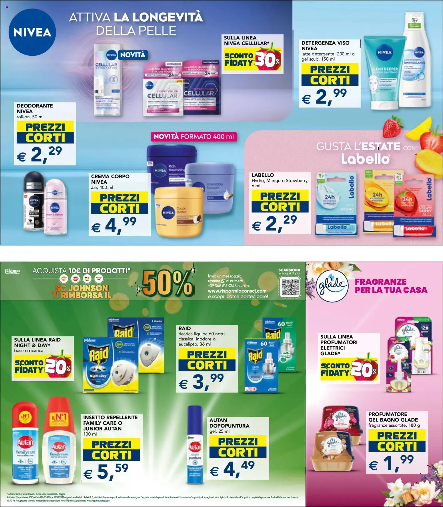 Volantino Esselunga S del 08.06.2026 | Pagina: 27 | Prodotti: Crema, Latte, Mango, Bagno