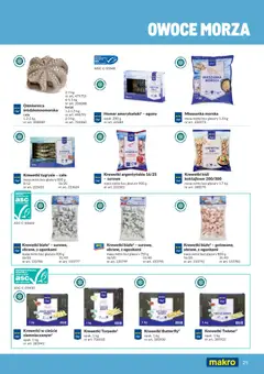 Pogląd oferty "Makro gazetka - Produktów marek własnych dla profesjonalnej Gastronomii" - ważna od 01.03.2026 | Strona: 25 | Produkty: Krewetki argentyńskie, Krewetki, Krewetki białe, Owoce