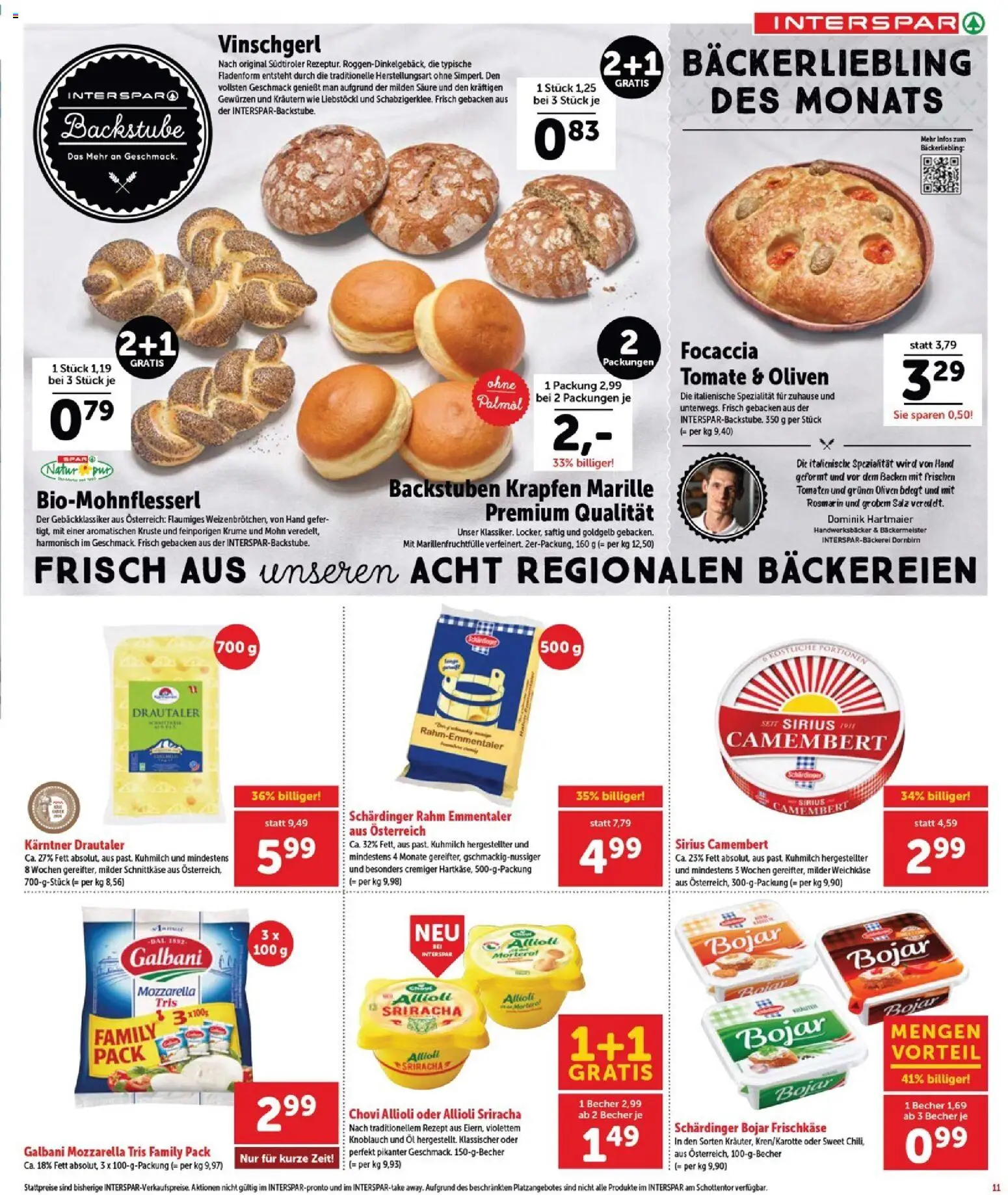 Interspar Flugblatt - Burgenland Nord gültig ab 18.06.2026 | Seite: 11 | Produkte: Knoblauch, Szeder, Öl, Tomaten