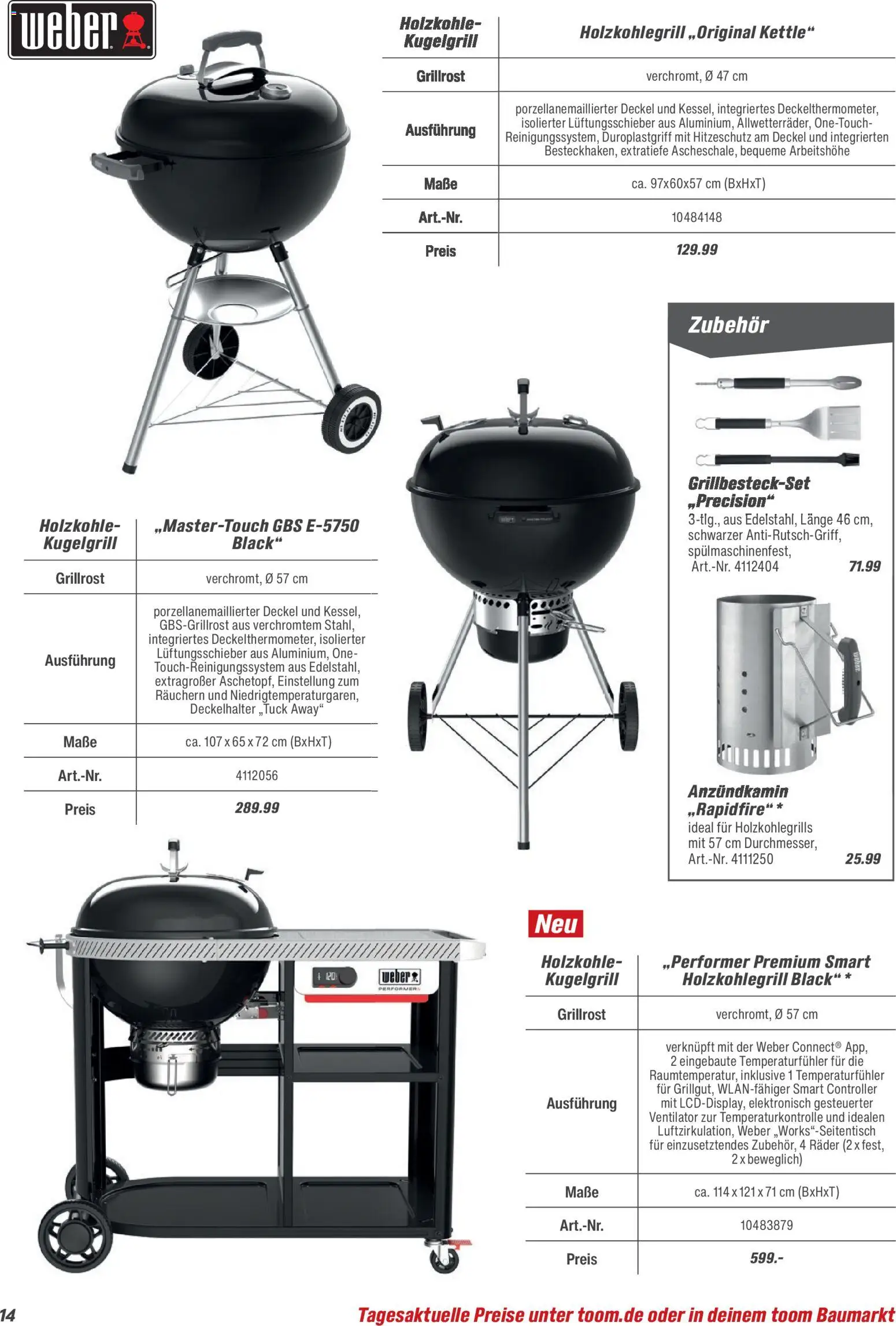 Toom Baumarkt  Grills & Zubehör 2026 – gültig ab 14.02.2026 | Seite: 14 | Produkte: Ventilator