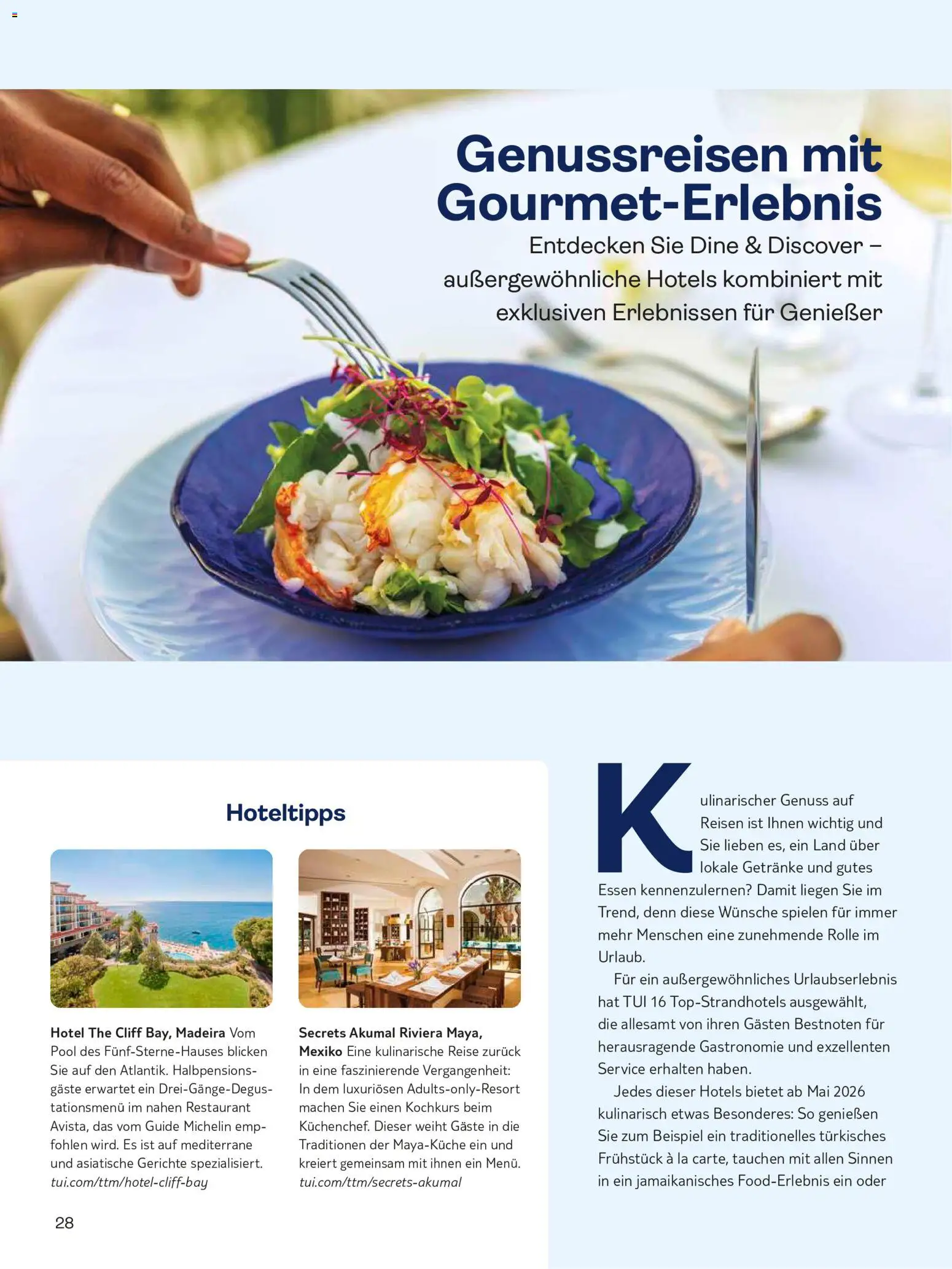 TUI Travel – gültig ab 30.06.2026 | Seite: 28