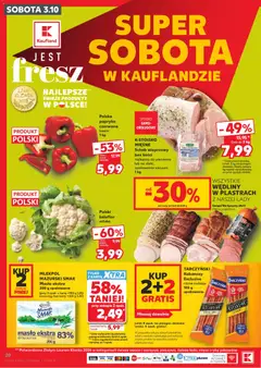 Pogląd oferty "MLEKPÓL MAZURSKI SMAK Masło ekstra, Masło ekstra 83% EXTRA BUTTER 200 g" - ważna od 01.10.2026 | Strona: 20