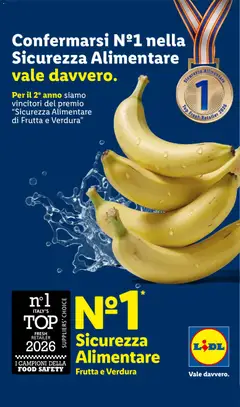 Anteprima del volantino Banane, Banane valido a partire dal 03/09/2026 | Pagina: 5 | Prodotti: Banane, Frutta, Top