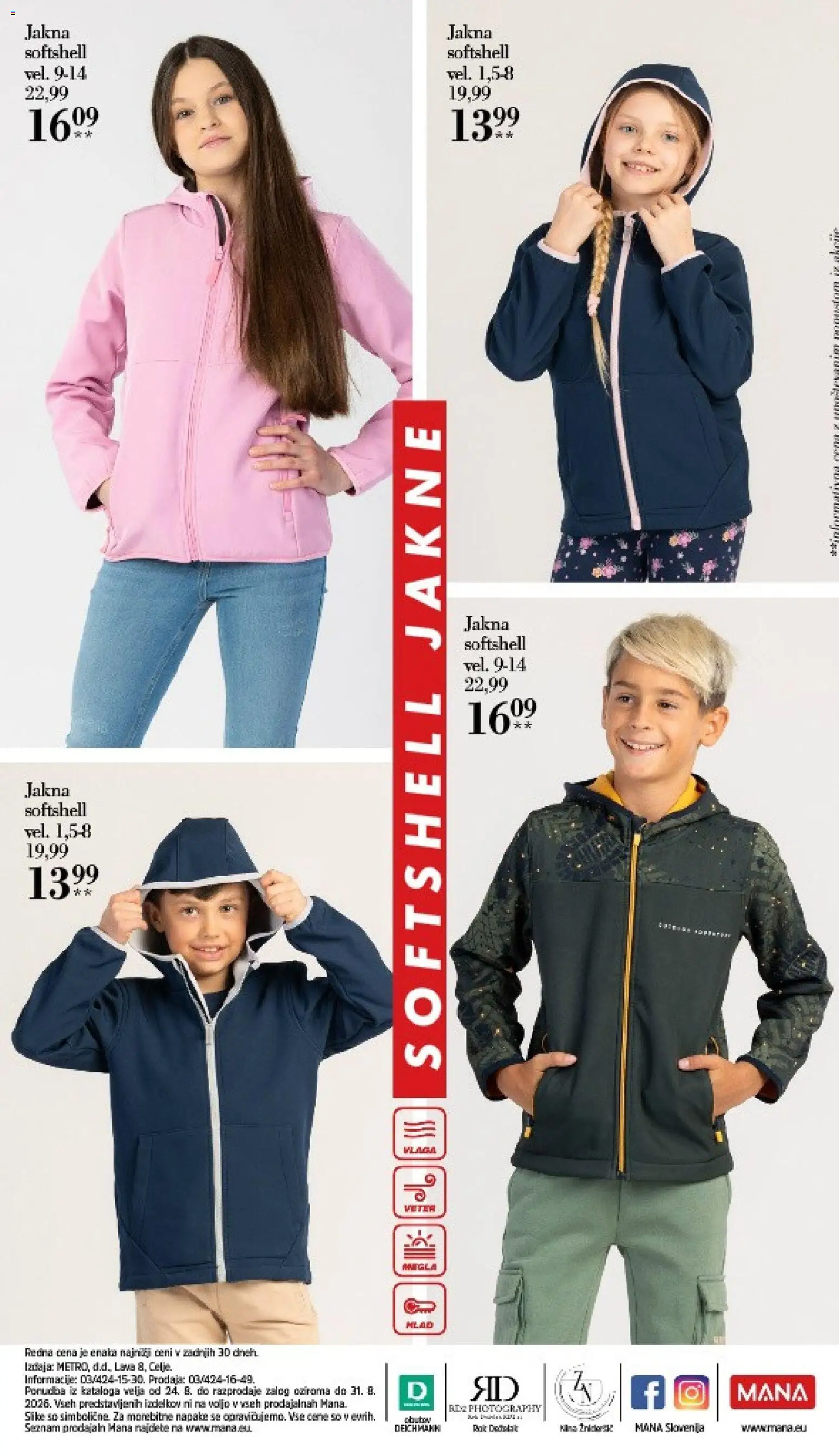 Novi Mana katalog ponudbe – veljaven od 24.08.2026 | Stran: 10 | Izdelki: Jakna