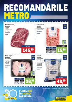 Ofertele Metro valabile de la 22.09.2026