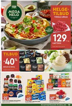Forhåndsvisning av Coop Mega Mega Helg gyldig fra 30/07/2026