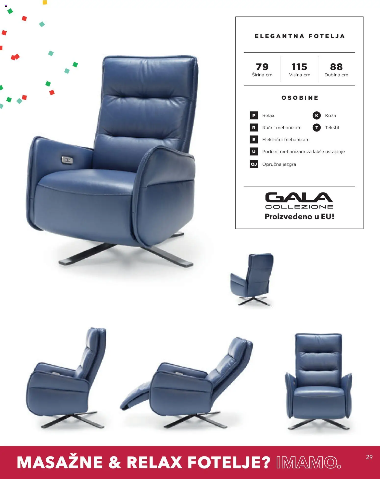 Harvey Norman katalog | vrijedi od 01.09.2026 | Stranica: 29 | Proizvodi: Fotelja