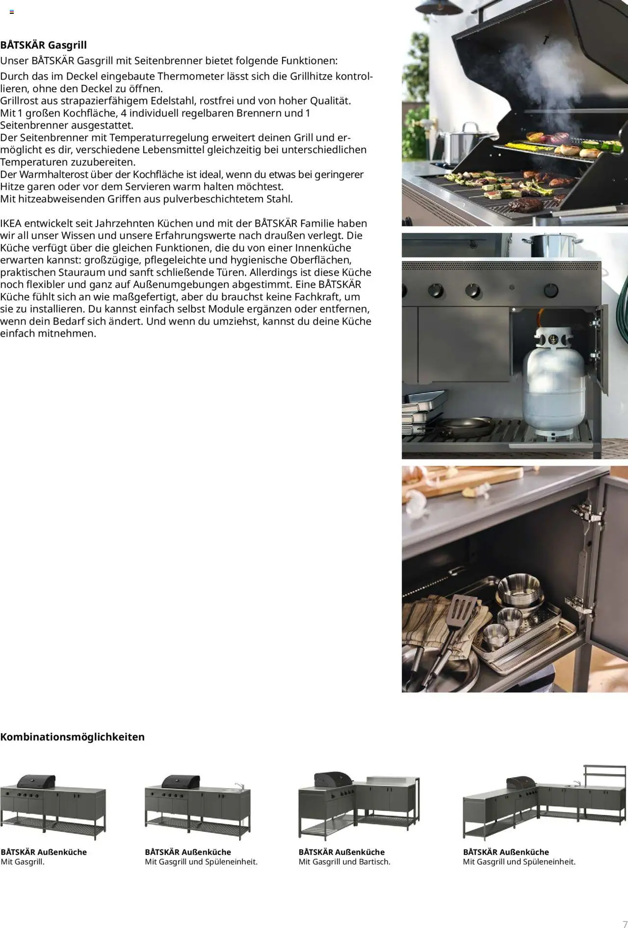 Ikea Grillen und Kochen Broschüre – gültig ab 30.09.2025 | Seite: 7 | Produkte: Grill, Thermometer, Küche, Kuchen