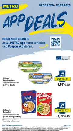 Metro App Deals ab 07.09.2026 gültig