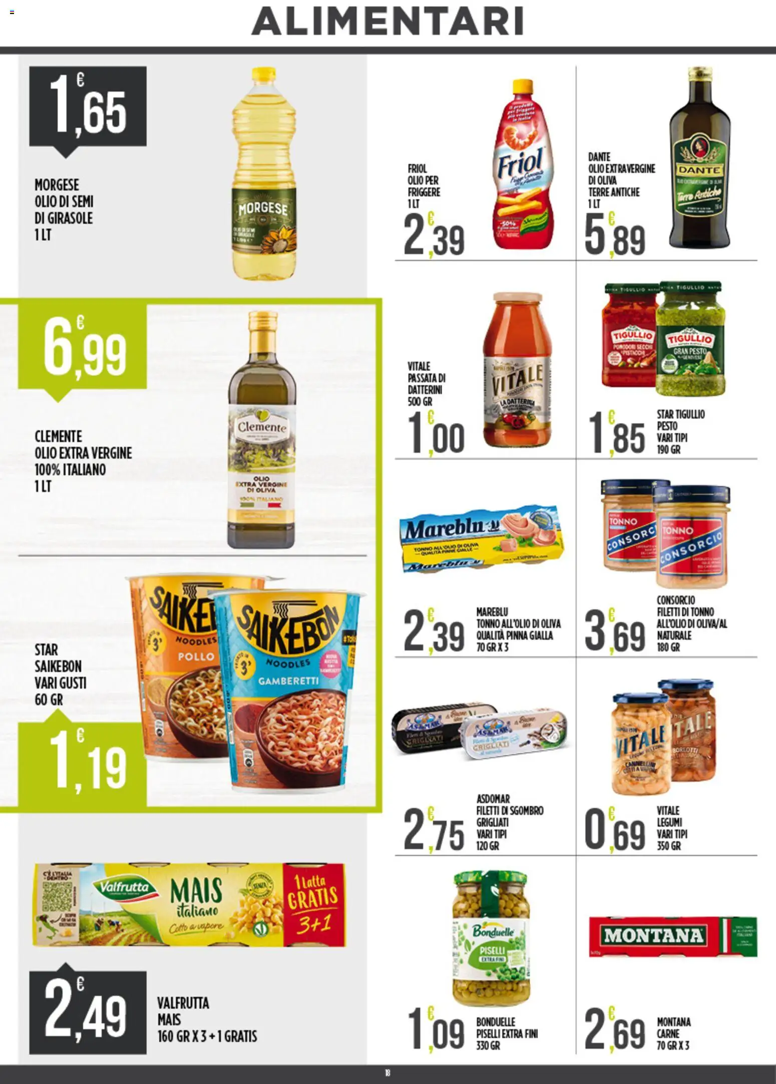 Volantino Euroesse del 15.06.2026 | Pagina: 18 | Prodotti: Pollo, Olio, Pesto, Gamberetti