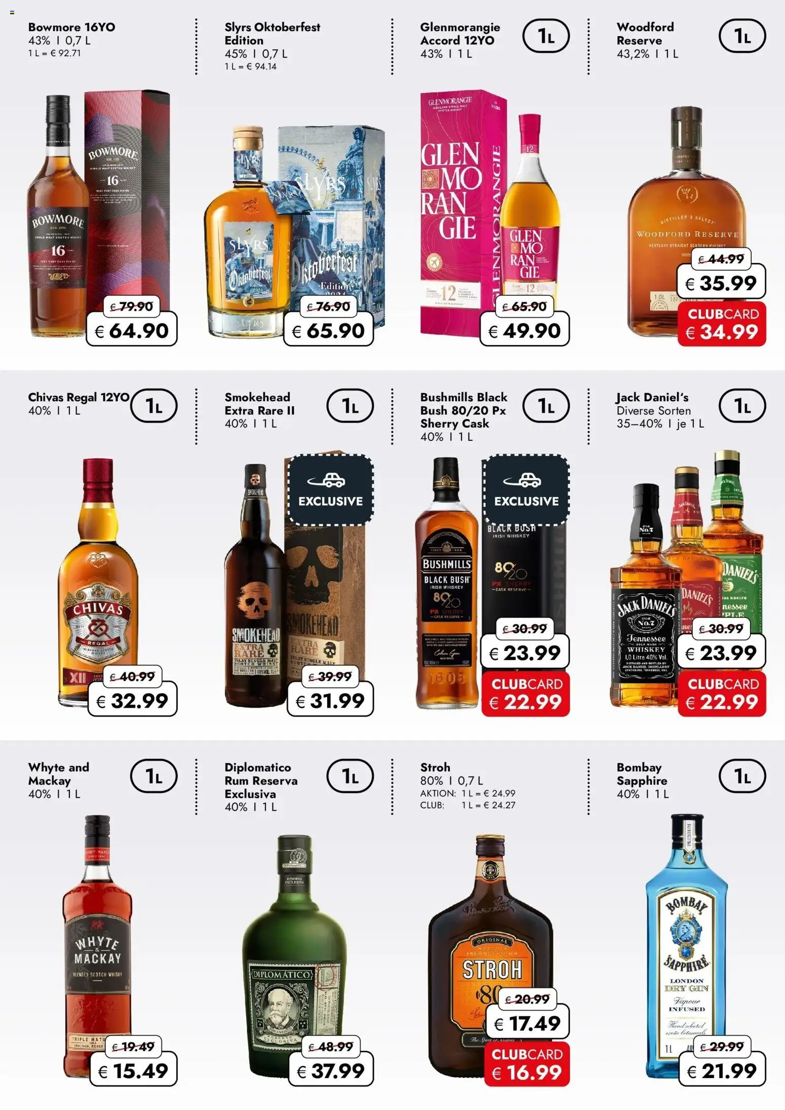 Travel FREE Aktionsangebote von 02.10.2026 - Aktuelle Angebote | Seite: 2 | Produkte: Gin, Whiskey, Regal